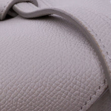 Celine | Pre-Owned Nano Grained Calfskin Belt Bag | Gray/Light Gray