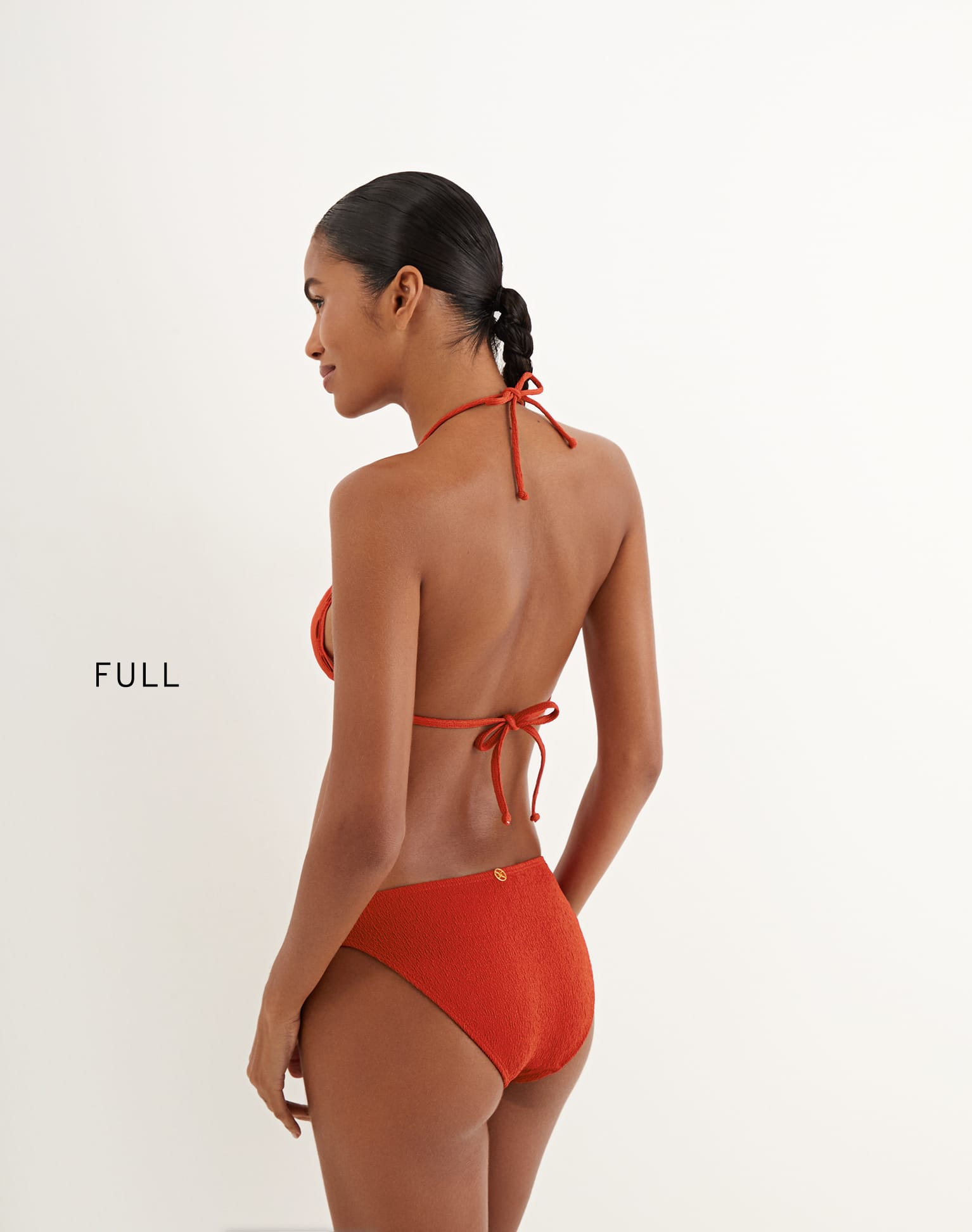 Eyelet Naya Tri Top | Ruby