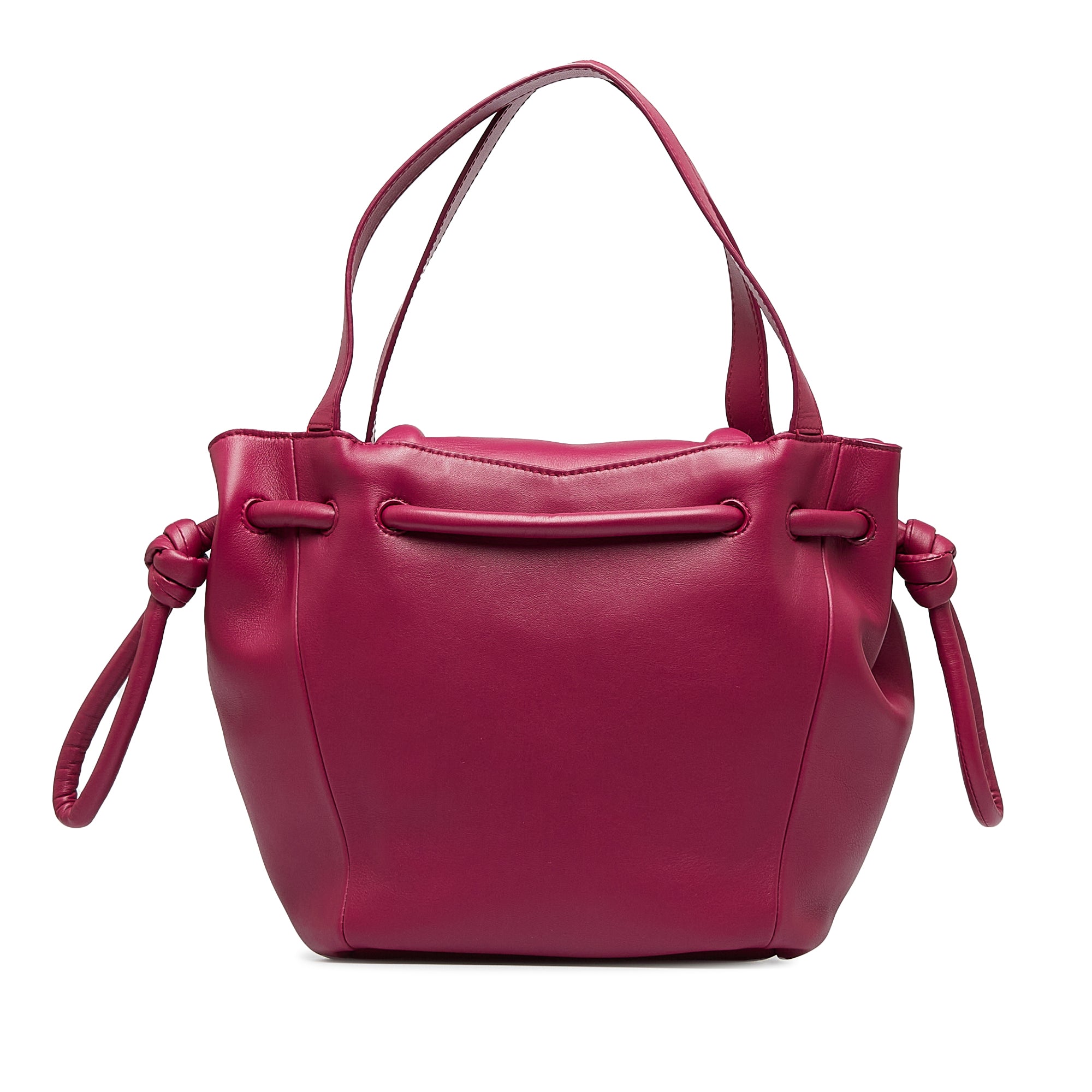 Bottega Veneta | Pre-Owned Beak Handbag | Pink