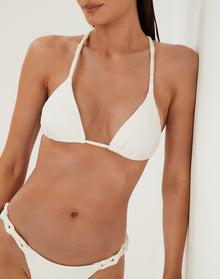 Savyon Leanne T Back Tri Top - Off White S
