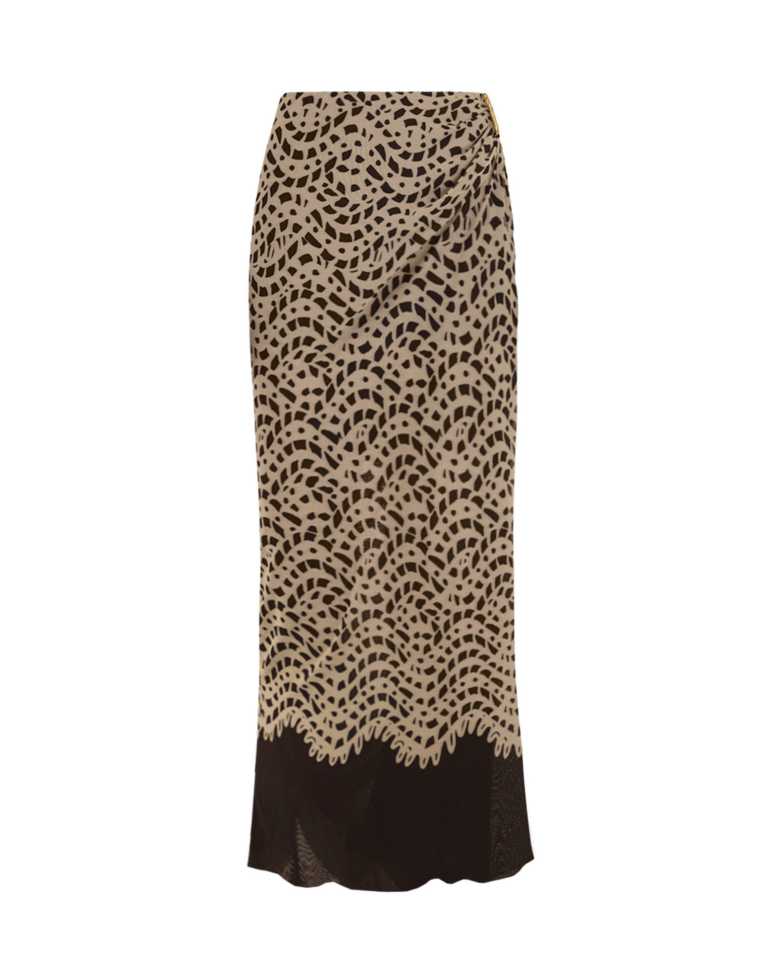 Amira Detail Long Skirt | Poeme