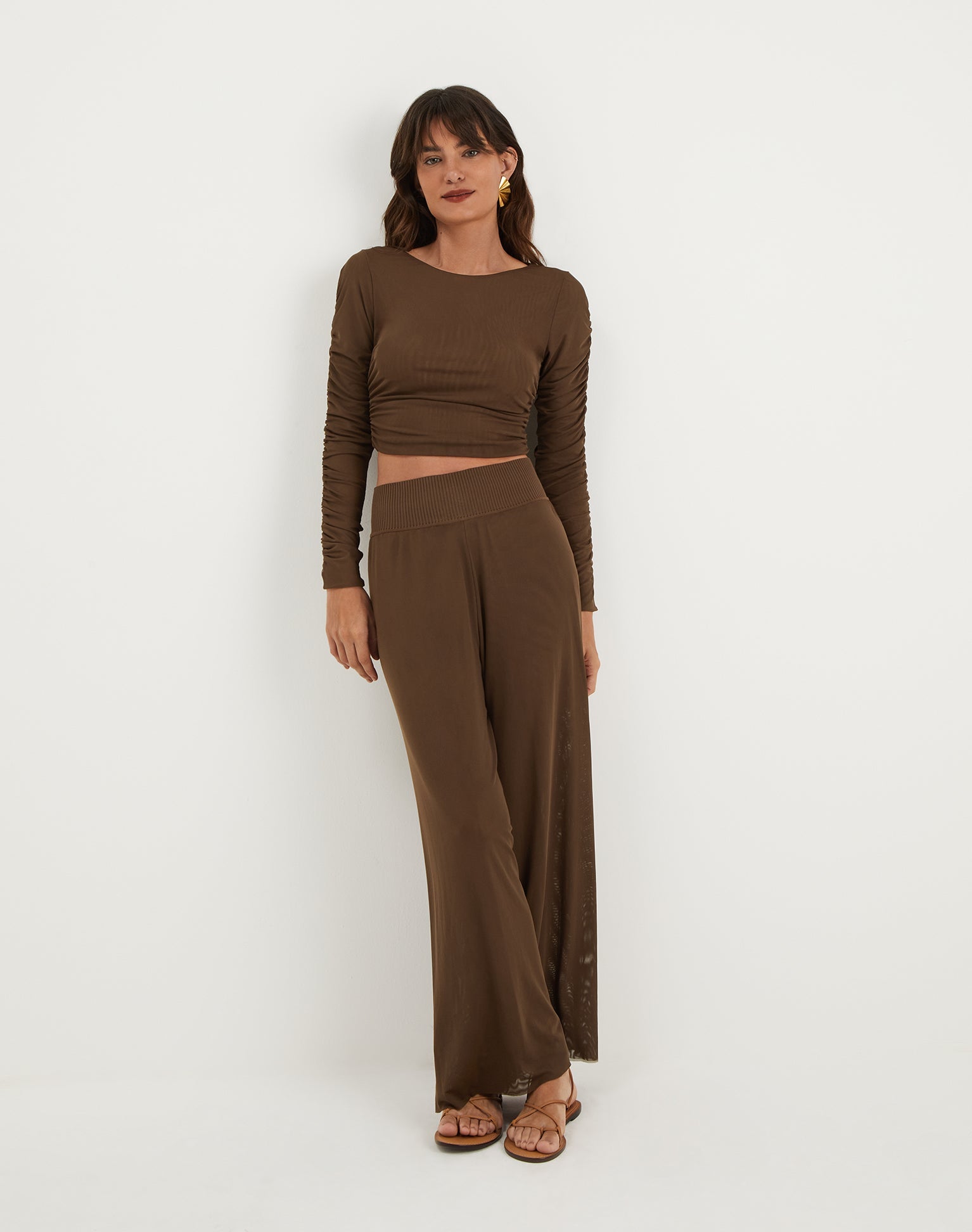 Mira Long Sleeve Top - Eclair XS