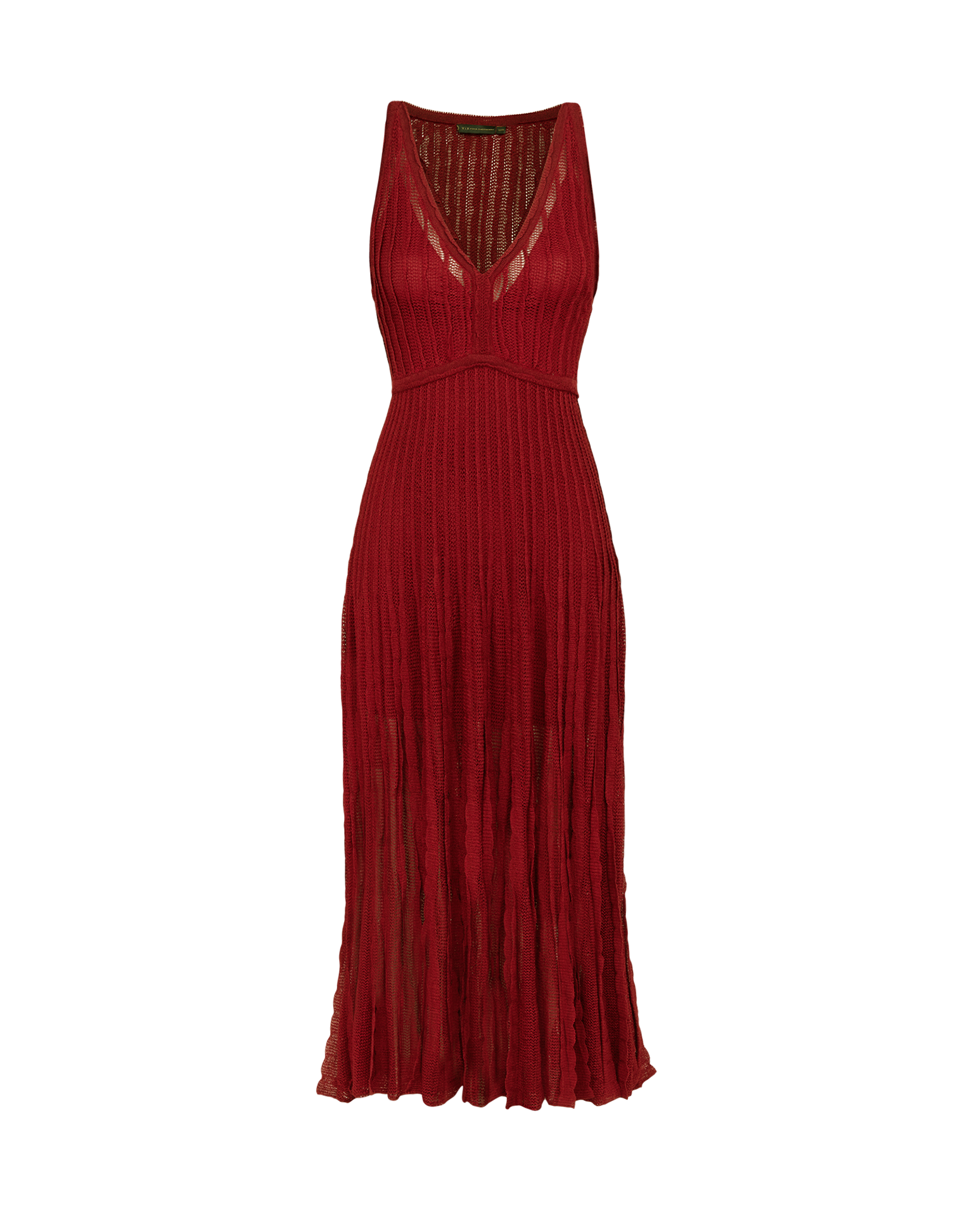 Knit Celina Long Dress | Ponche