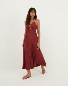 Livie Long Dress - Ponche XS