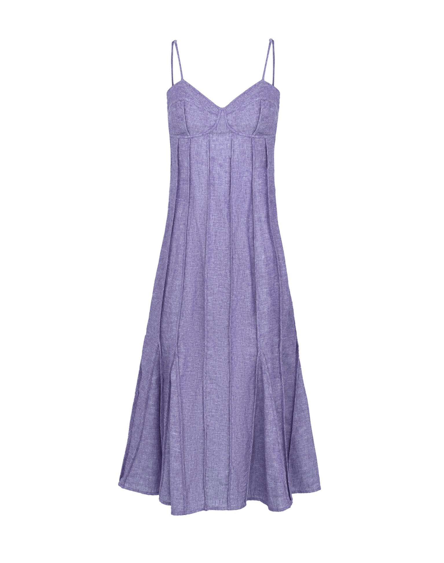 Josephine Midi Dress - Le Bleu XS