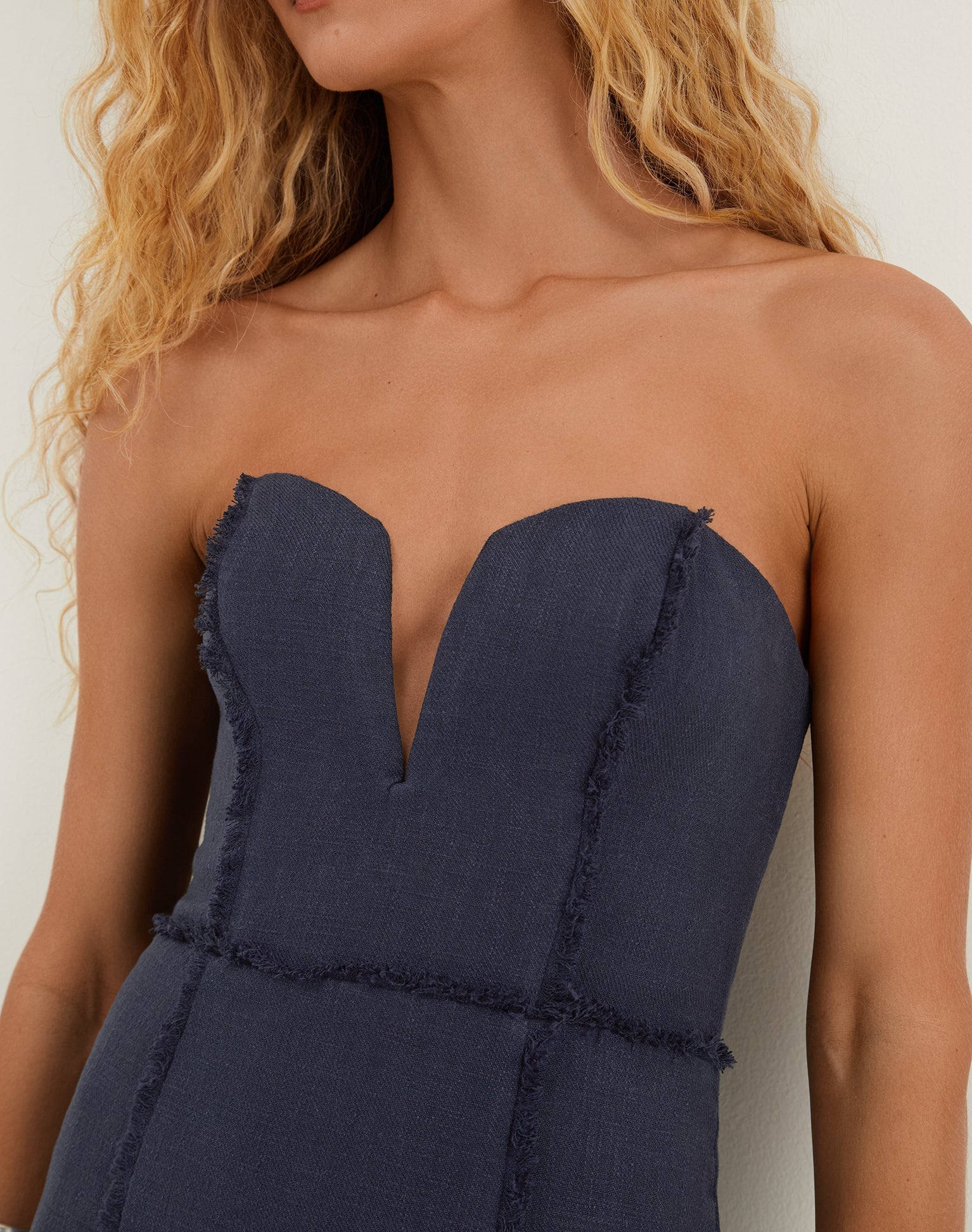 Louise Midi Dress - Sailboat XS