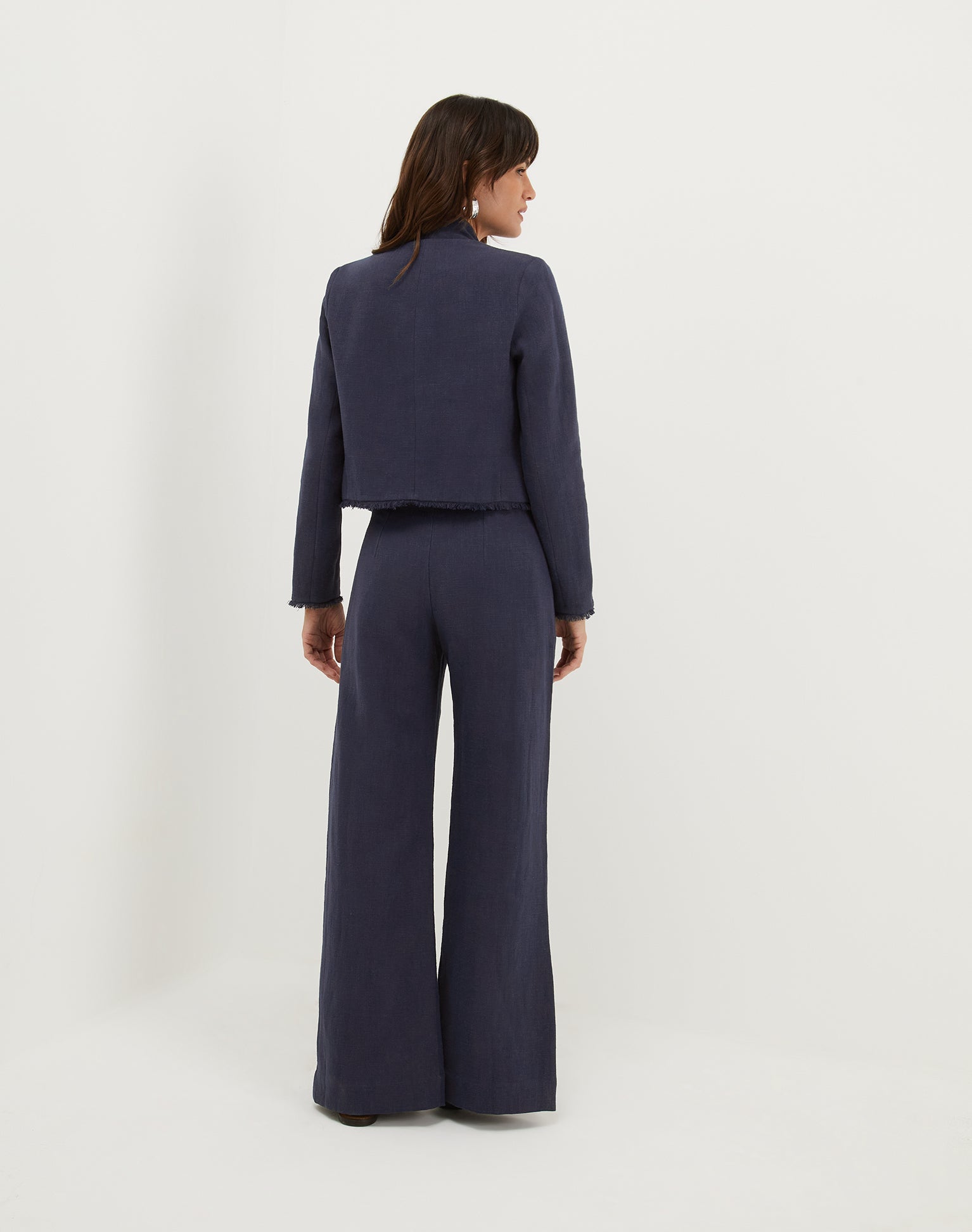 Beatrice Short Jacket - Sailboat XS