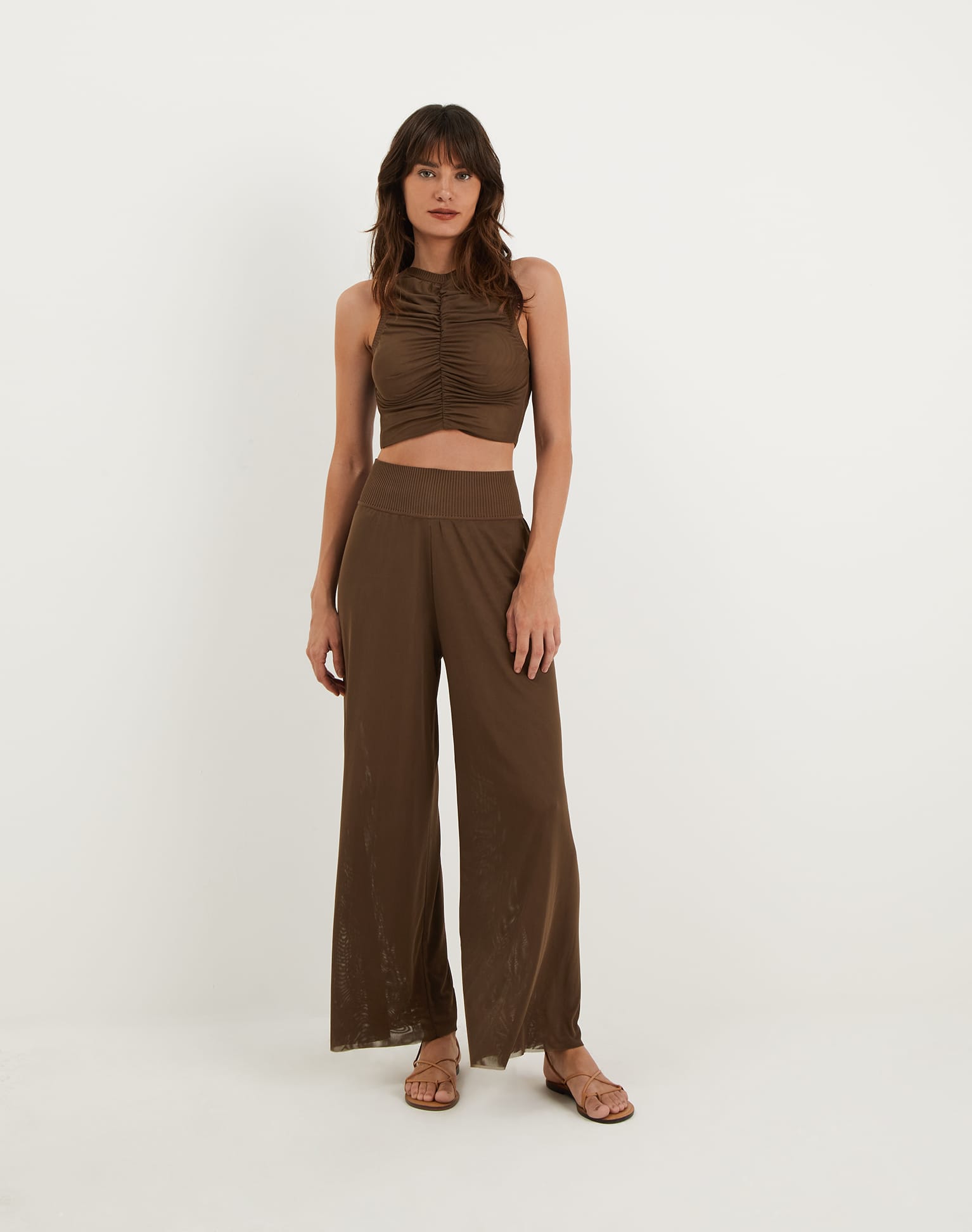 Sia Racerback Top | Eclair