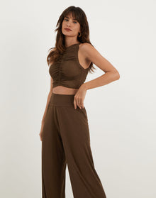 Sia Racerback Top | Eclair
