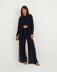 Sia Open Cardigan - Sailboat XS