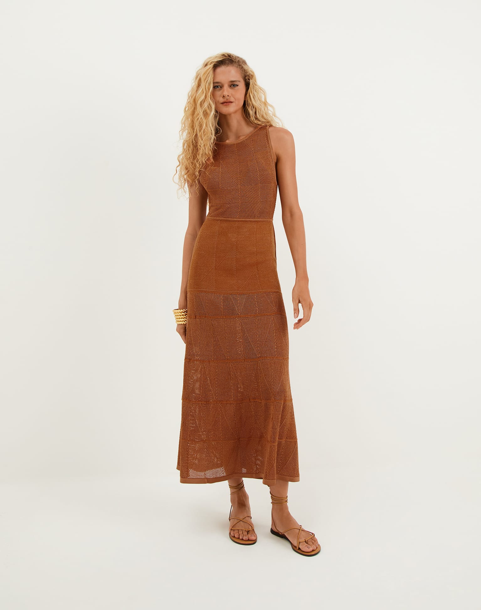 Silvie Long Dress - Eclair XS