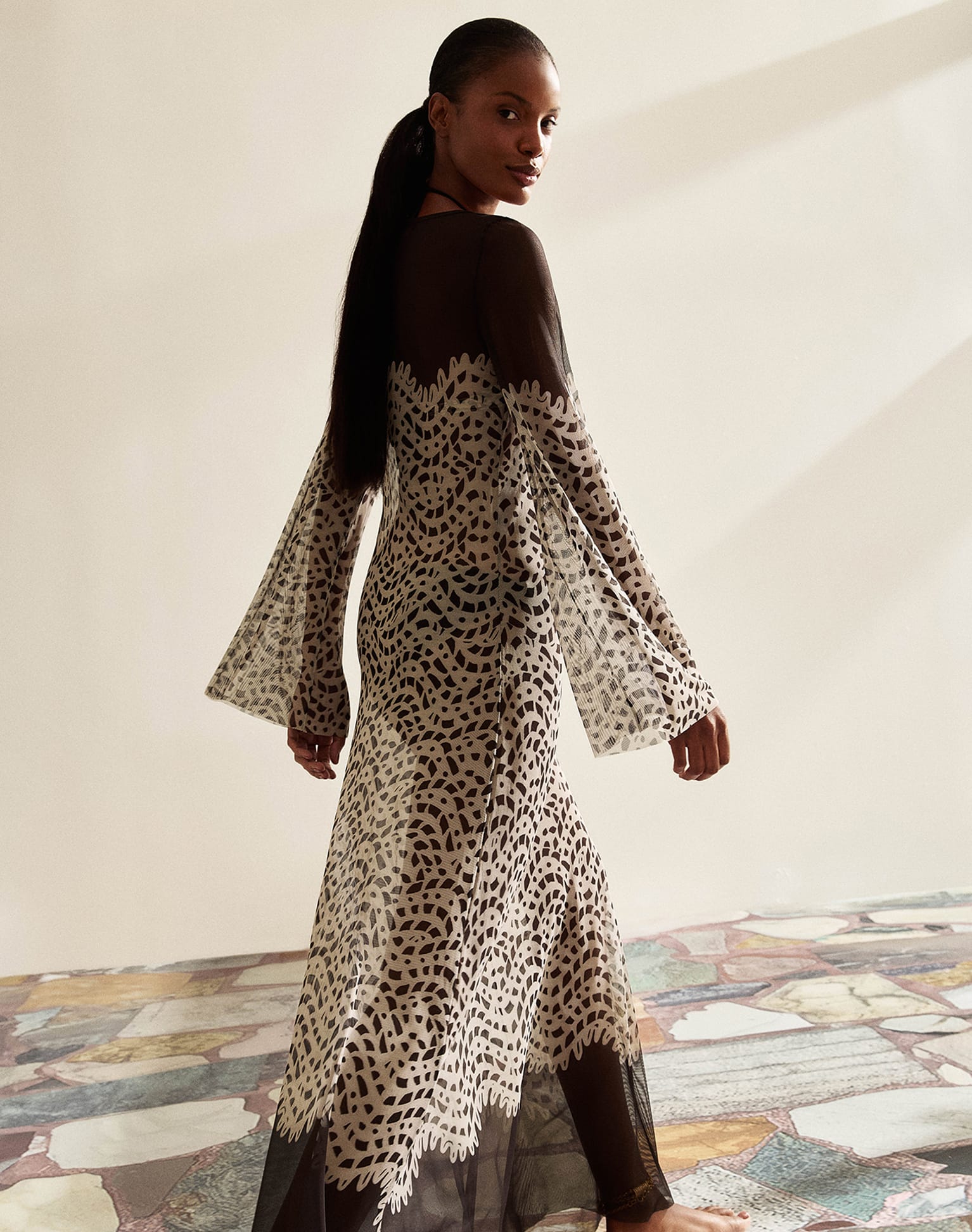 Lidi Long Cover Up Tunic | Poeme