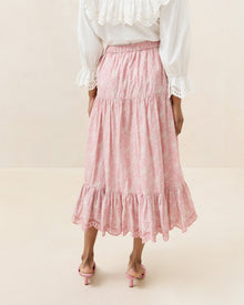 Color: Pink Rosette Floral