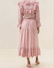 Color: Pink Rosette Floral
