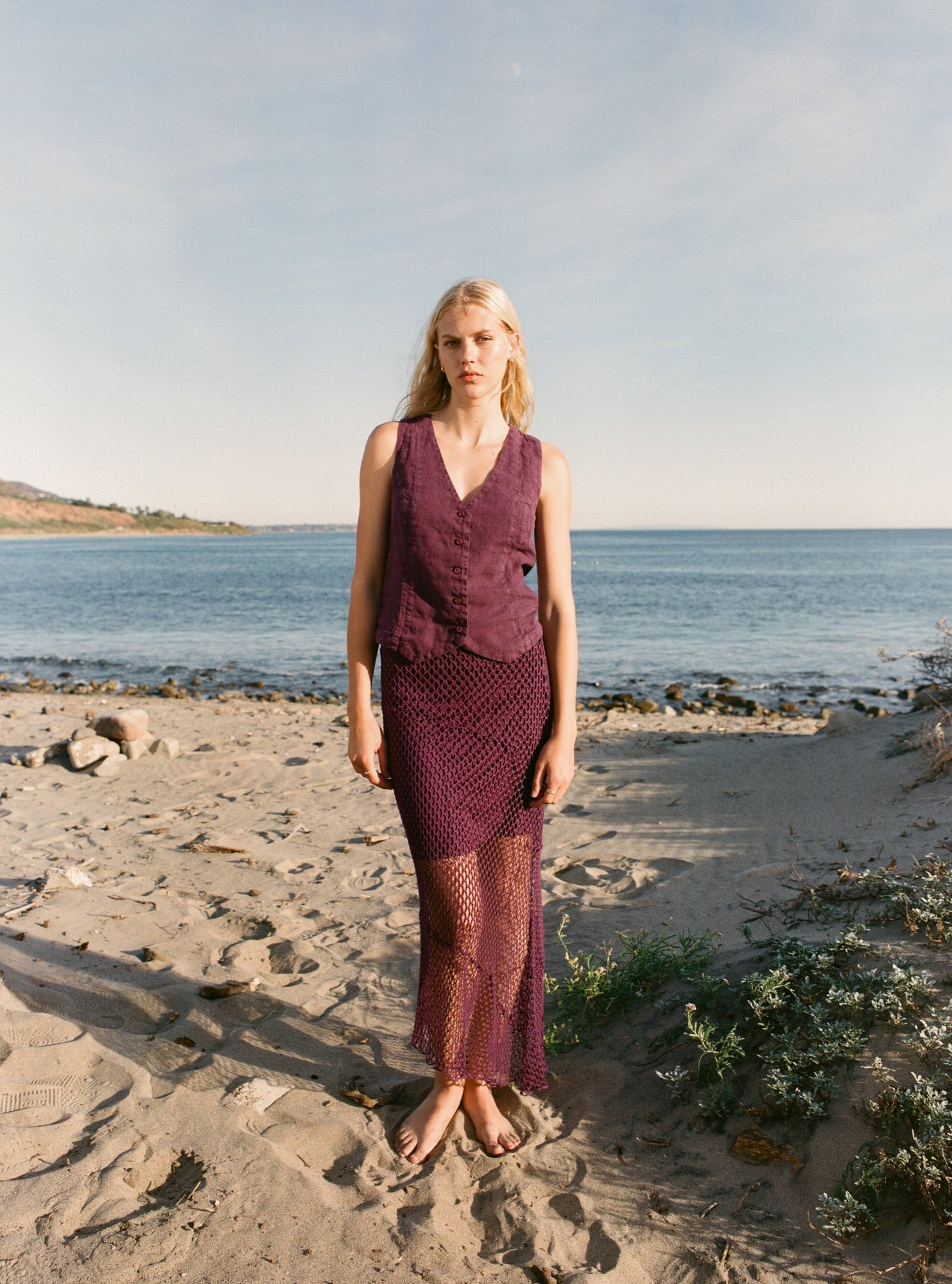 Louise Skirt | Plum