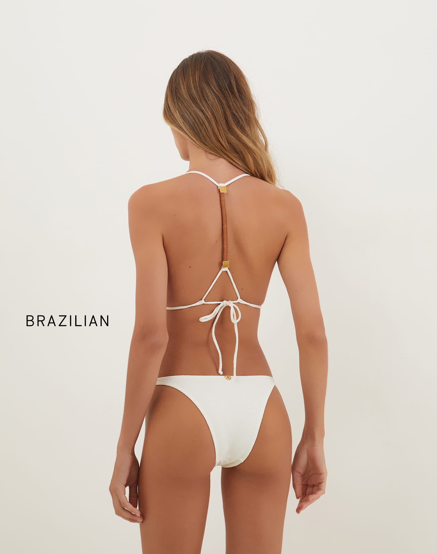 Firenze Aika T Back Tri Top | White