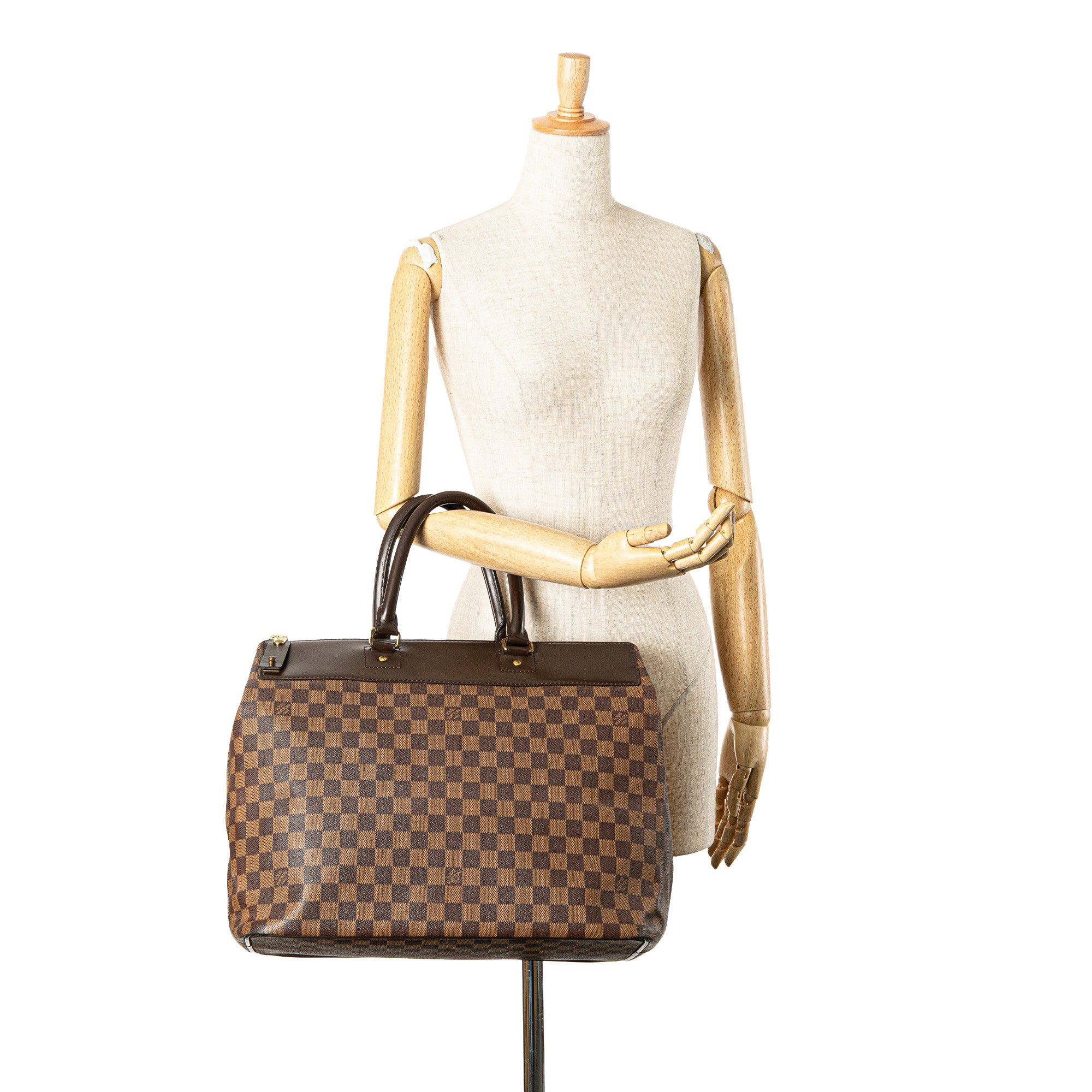 Louis Vuitton | Pre-Owned Damier Ebene Greenwich PM | Brown