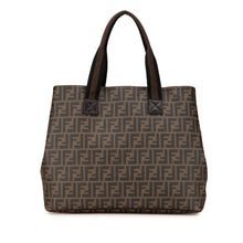 Fendi | Pre-Owned Zucca Spalmati Tote | Brown
