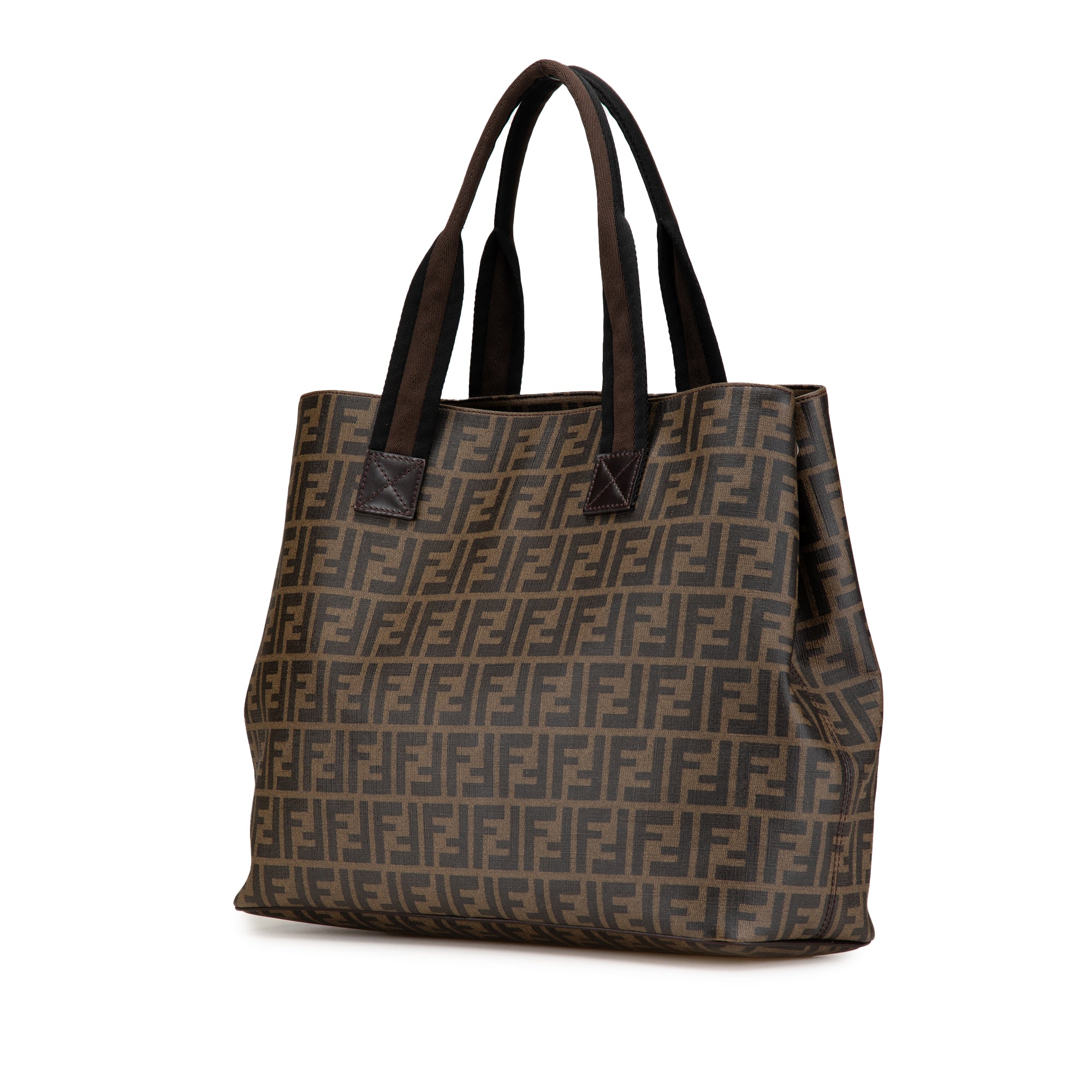 Fendi | Pre-Owned Zucca Spalmati Tote | Brown