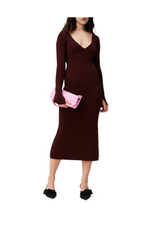 V neck Midi Dress | Port Royale
