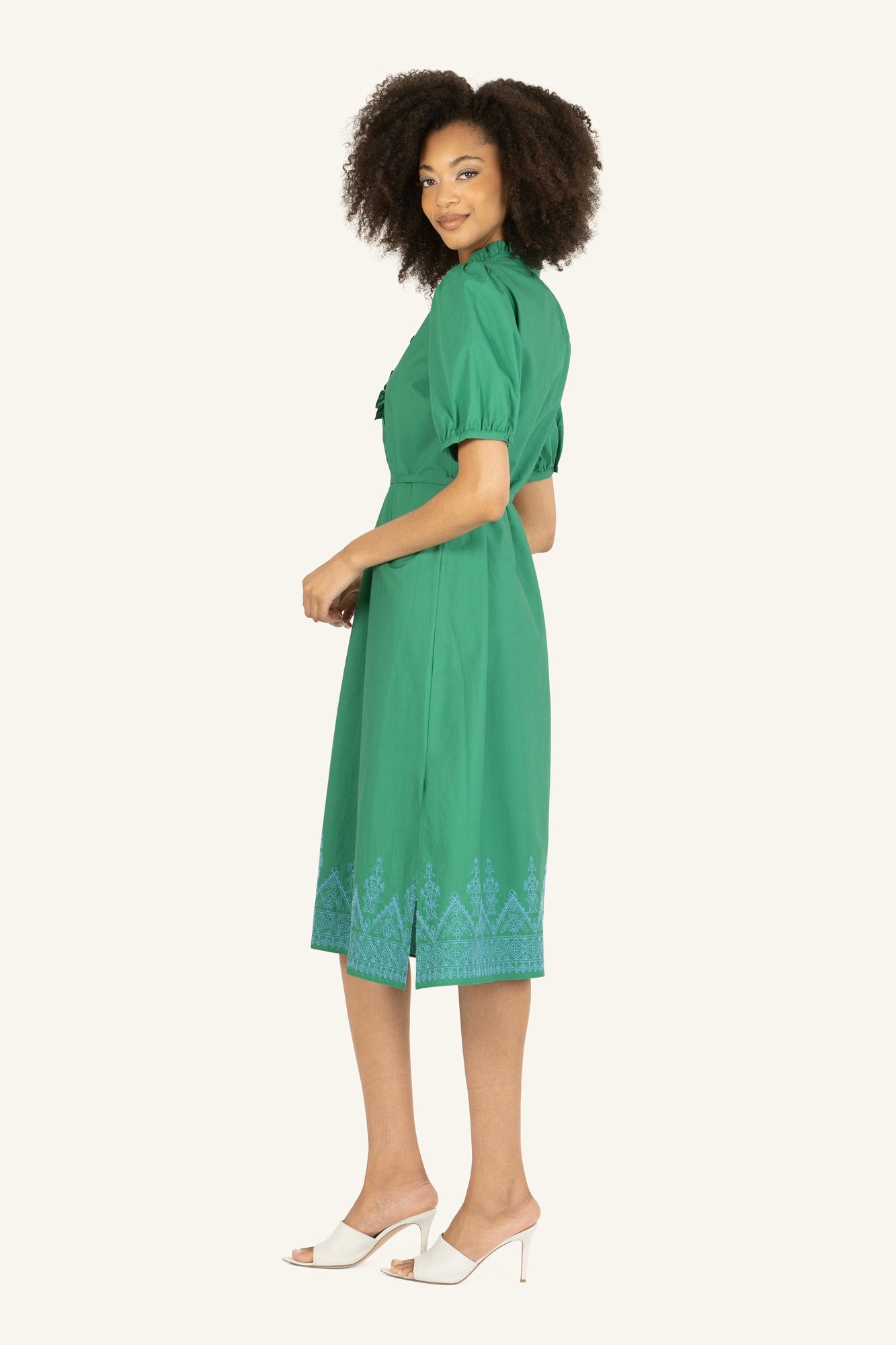 Valerie Dress | Pine Green