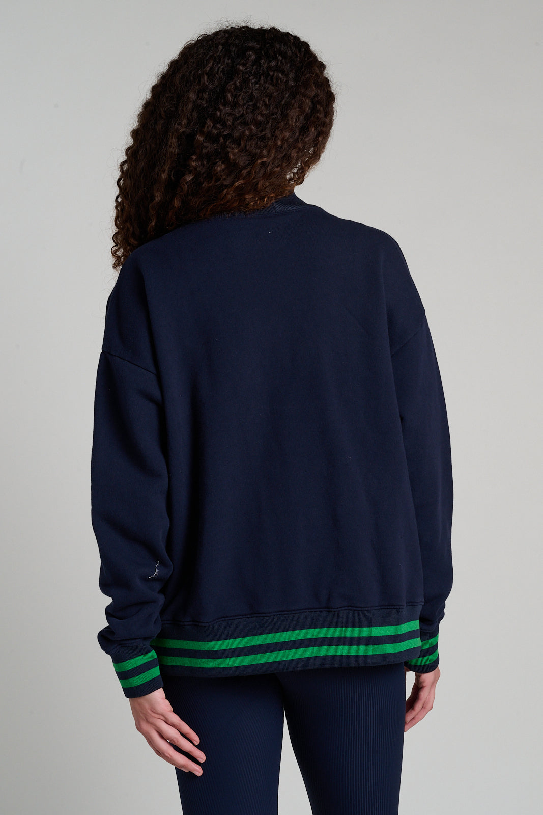 Soul by SoulCycle | Varsity Cardigan | Navy