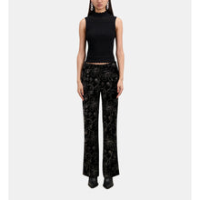 Velvet Suit Trousers | Women | Black