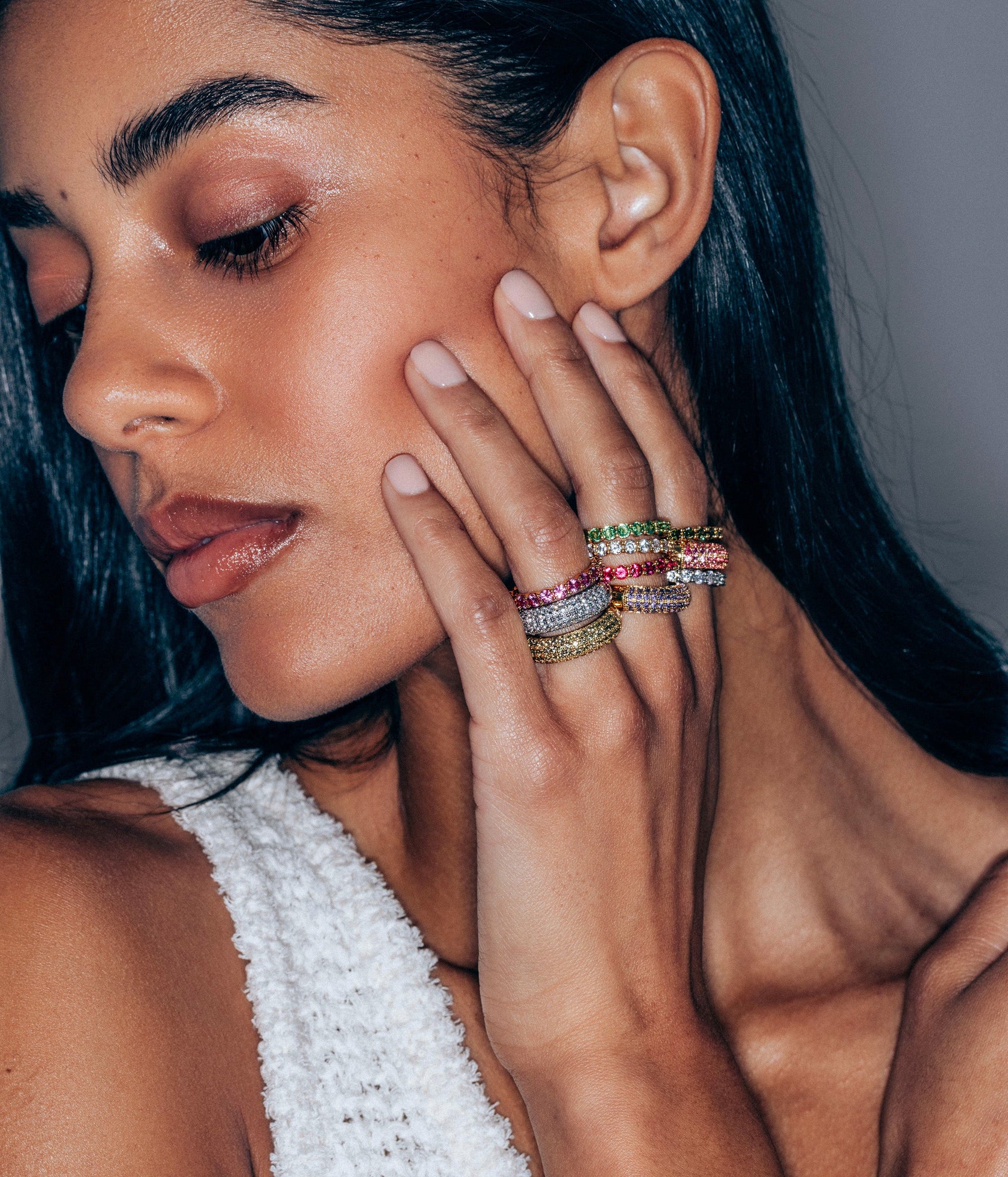 Theo Ring in Peridot - Loren Hope