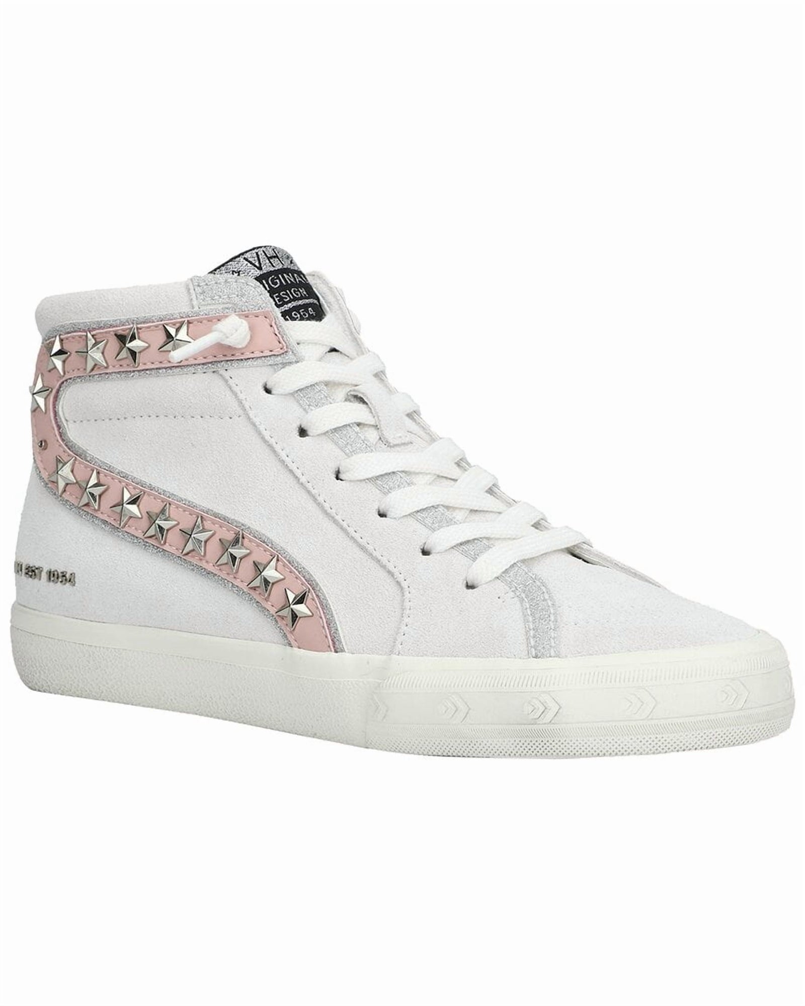 Vintage Havana | Womens | Gadol High 16 Suede Sneaker | Pink