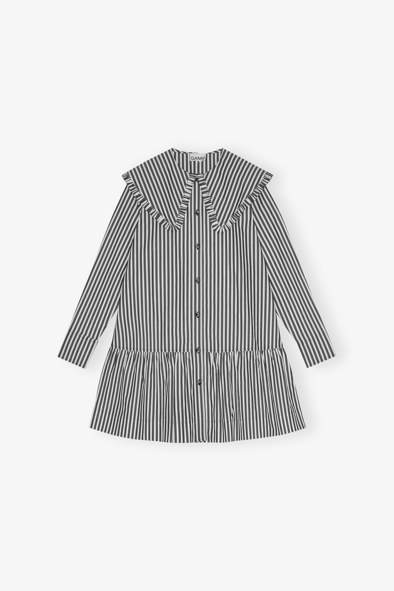 Stripe Mini Dress | Black/White