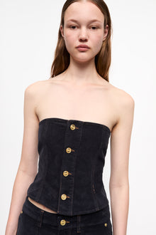 Washed Corduroy Top | Sky Captain