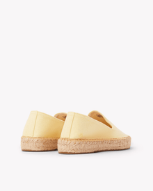 Women's Platform Smoking Espadrille | Woven Color | Butter Yellow - Womens Espadrilles - Butter Yellow - ET2C - 