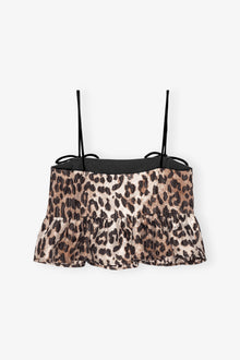 3D Jacquard Top | Leopard