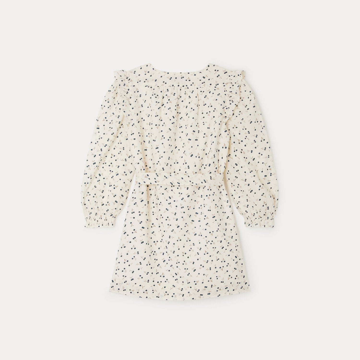 Girl | Tosca Ruffled Dress | Ecru