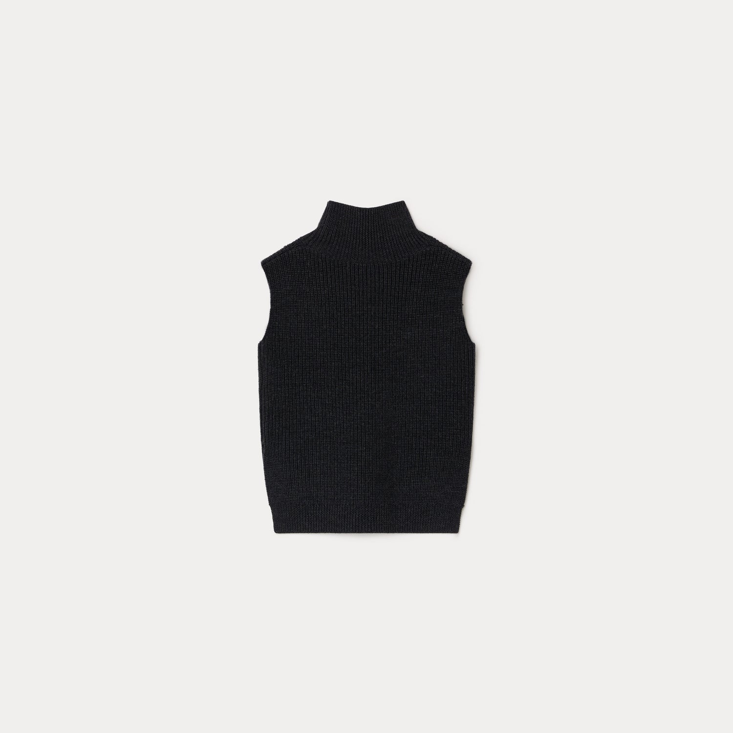 Girl | Bouchra Sweater Vest | Medium Heathered Gray