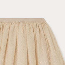 Girl | Polka Dot Special Occasion Skirt | Beige Pea