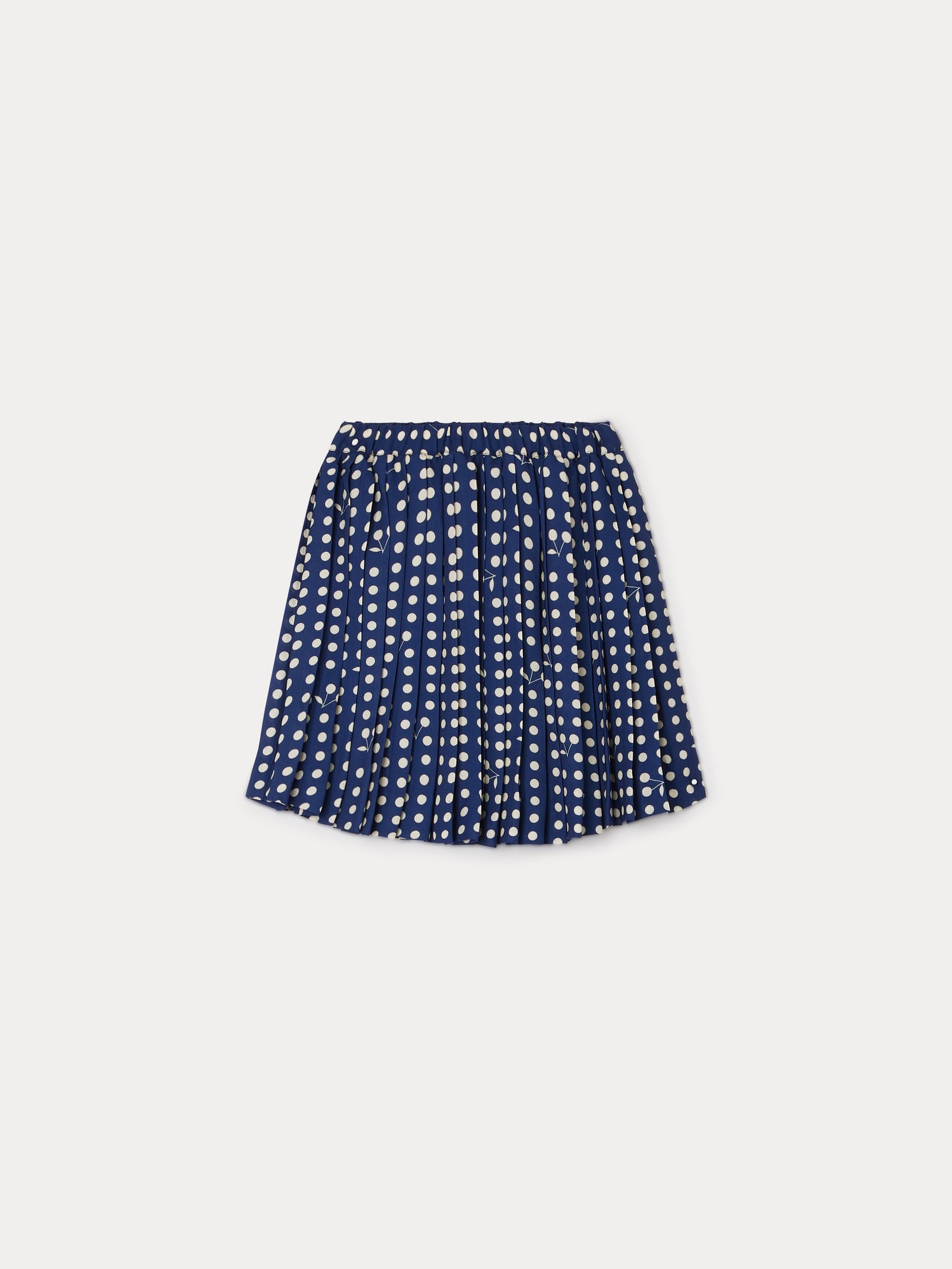 Girl | Jais Pleated Skirt | Navy