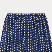 Girl | Jais Pleated Skirt | Navy