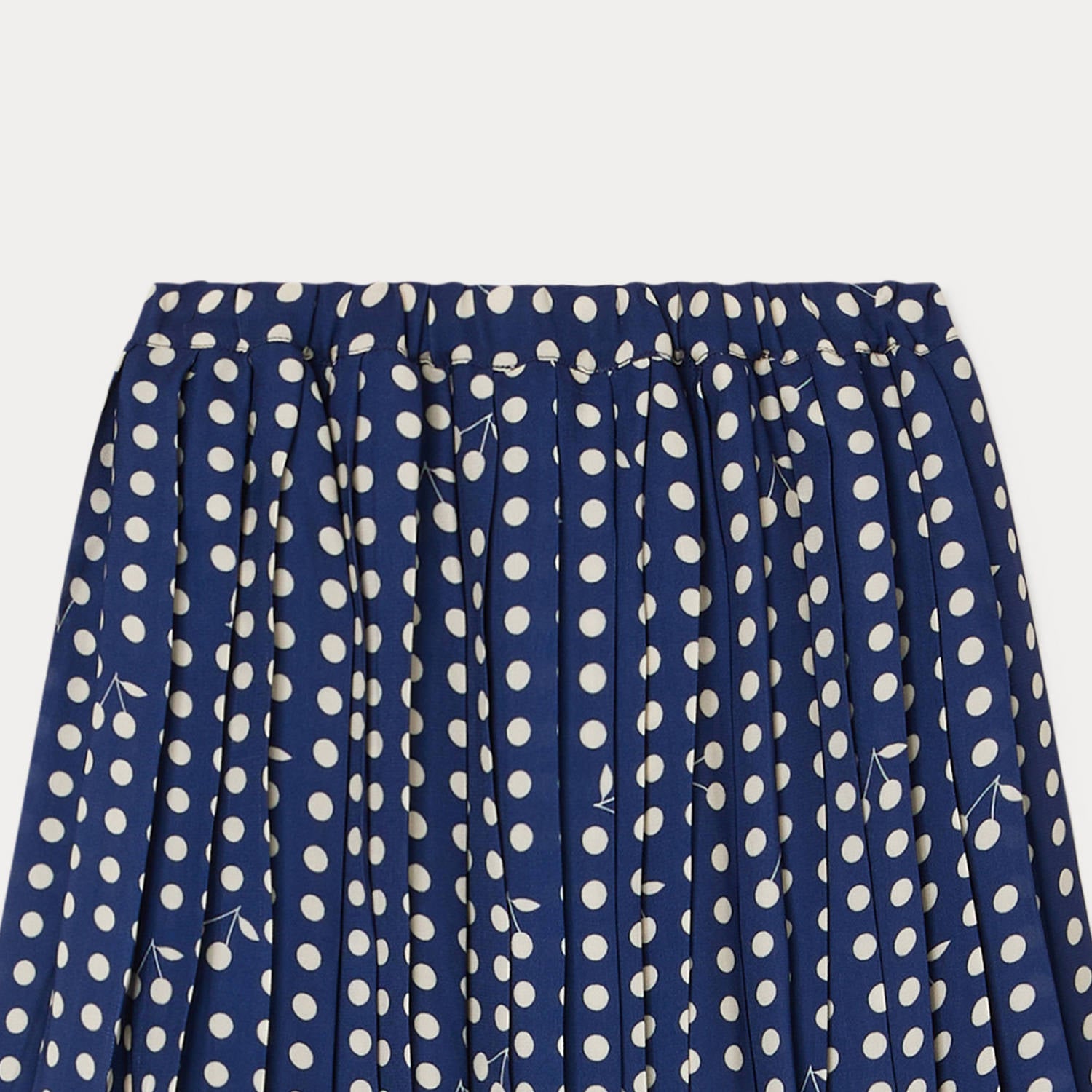 Girl | Jais Pleated Skirt | Navy