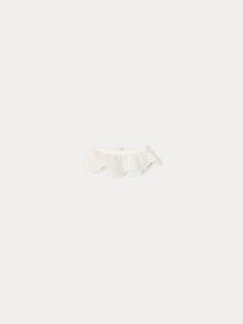 Girl | Embroidered Bilov Detachable Collar | Milk White