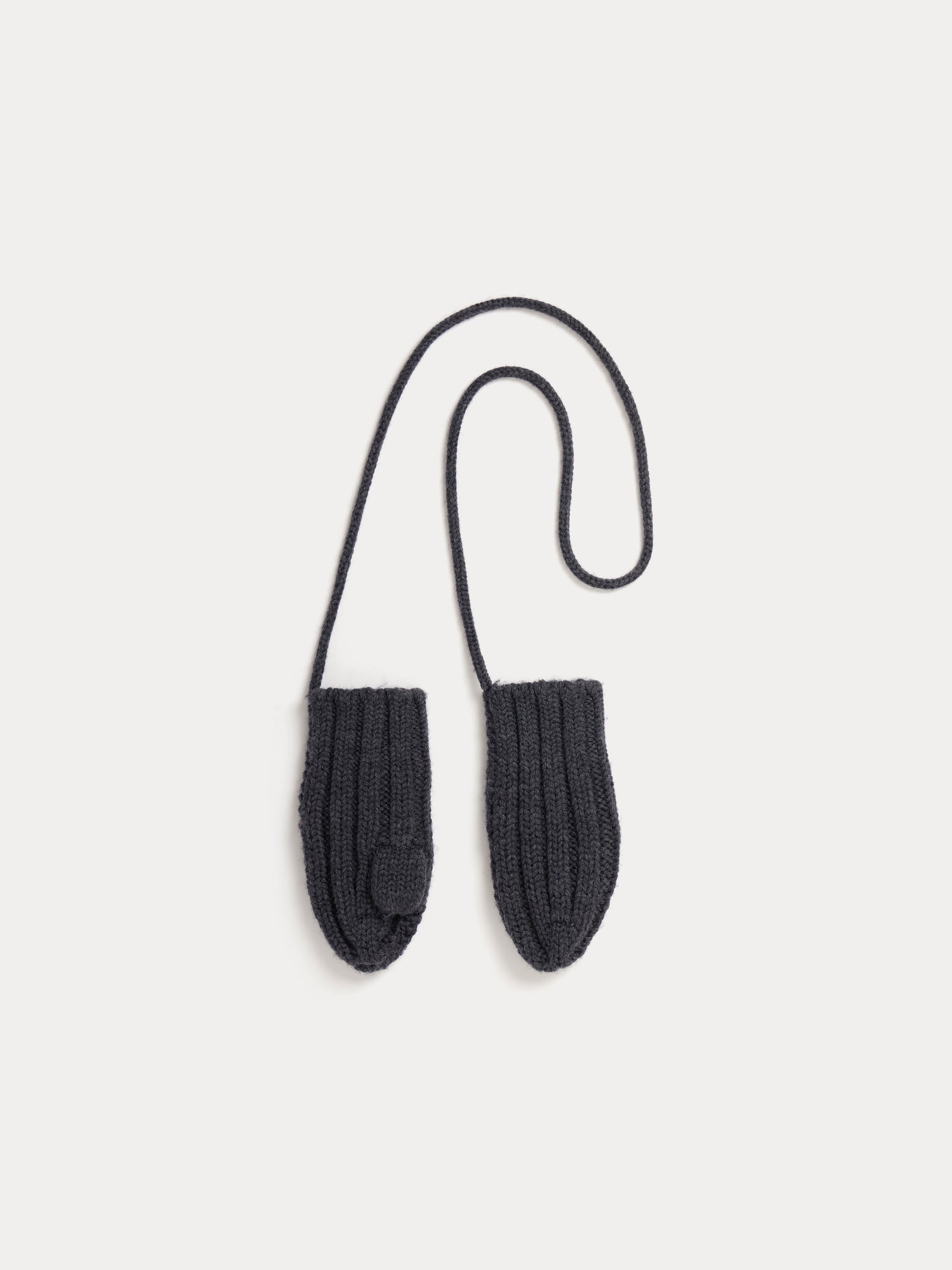 Unisex | Thorid Mittens | Dark Heathered Gray