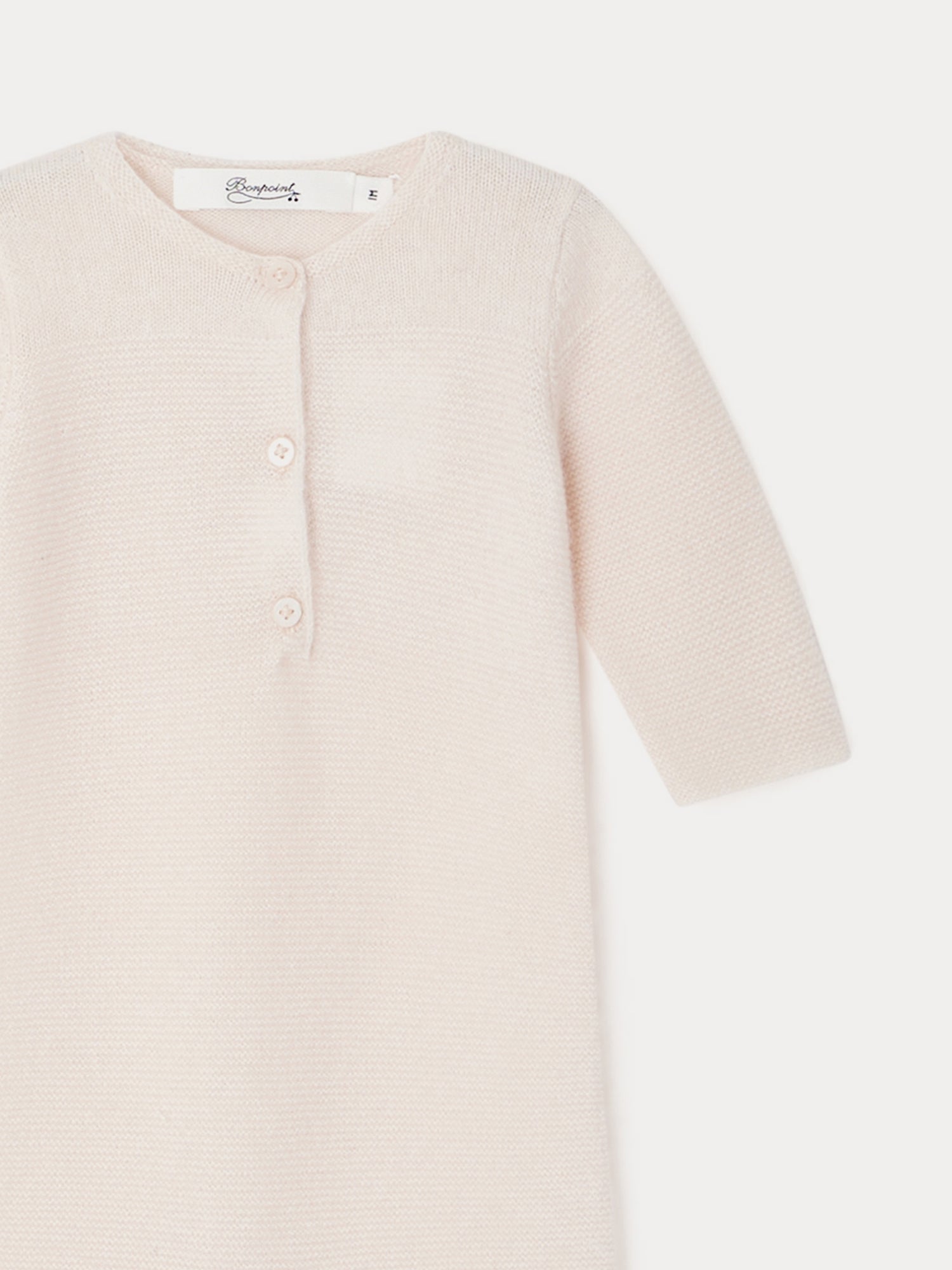 Unisex | Babylou Romper Suit | Pale Pink