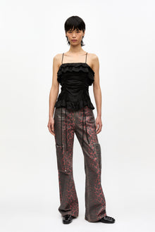 Satin Slip Top | Black