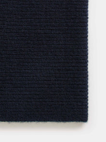 Unisex | Tatodine Ribbed Snood | Navy