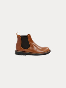 Boy | Mathis Boots With Elastic Bands | Caramel