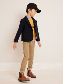 Boy | Mathis Boots With Elastic Bands | Caramel