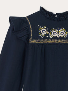 Girl | Tilia Dress | Navy