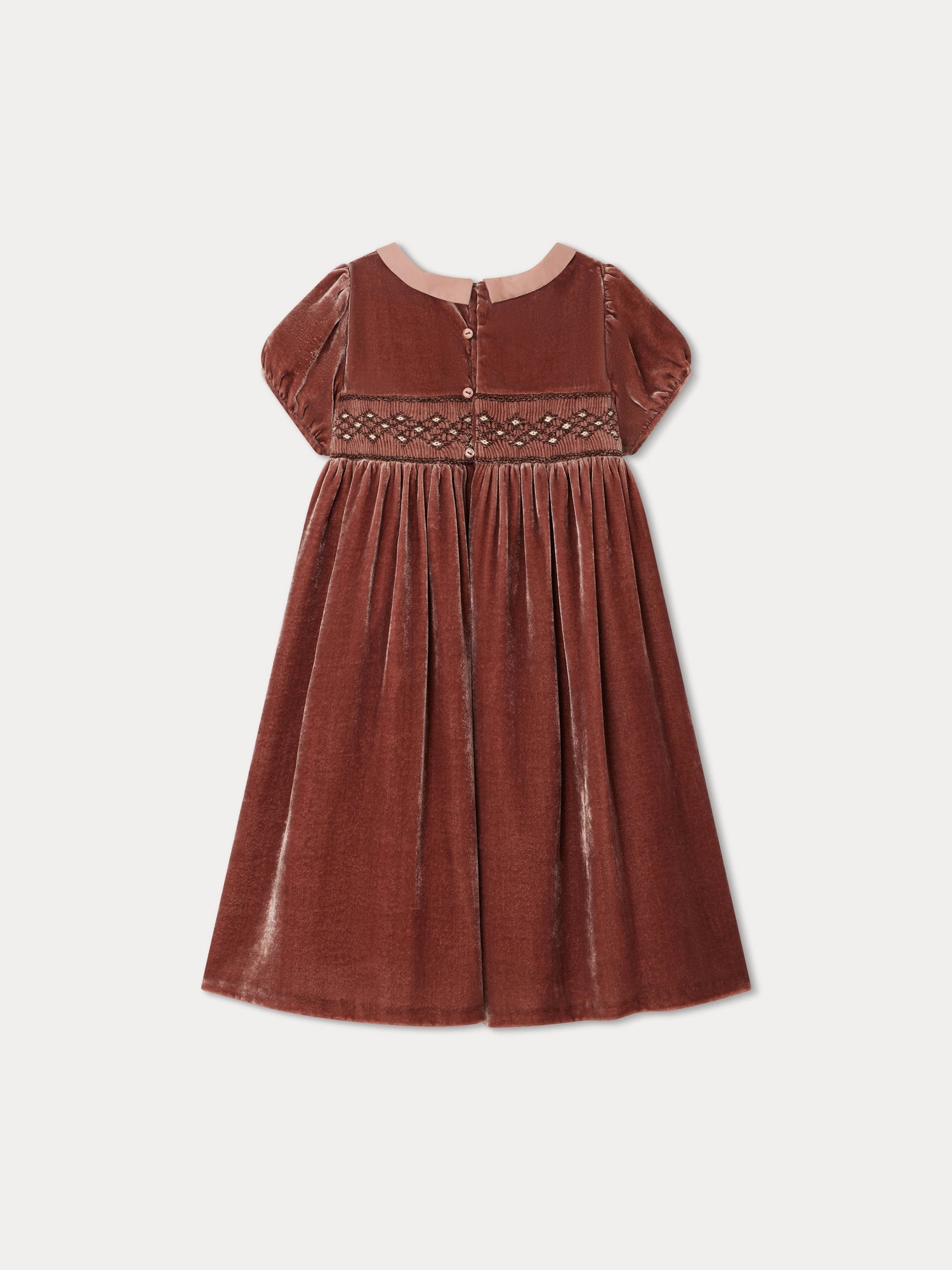 Girl | Blossom Special Occasion Dress | Terracotta