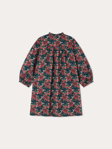 Girl | Tamsin Smocked Dress | Fuchsia Pink
