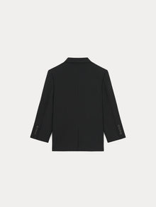 Girl | Bonpoint X Khaite Tammie Blazer | Ocean Black